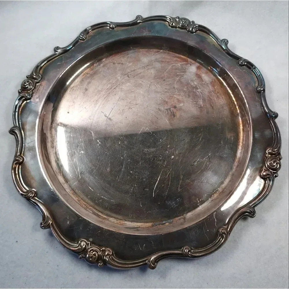 Gorham Silverplate Round Plate - Picture 1 of 5